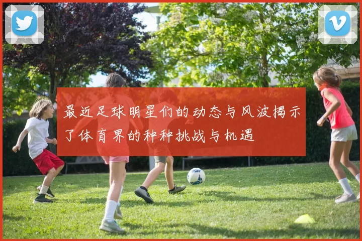 最近足球明星们的动态与风波揭示了体育界的种种挑战与机遇