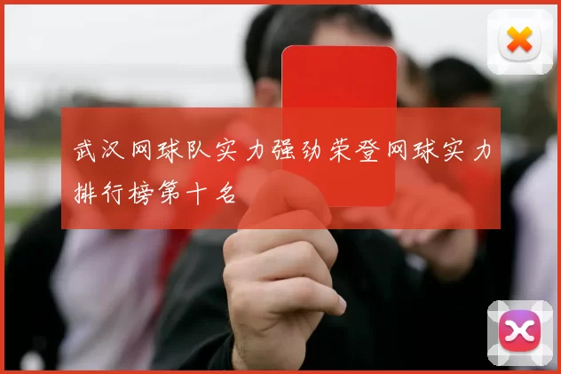 武汉网球队实力强劲荣登网球实力排行榜第十名